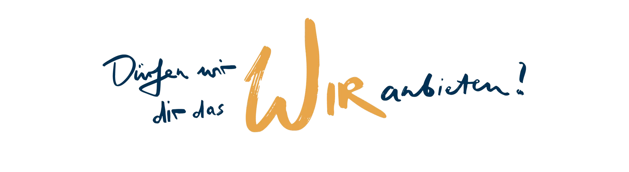 Dürfen wir das anbieten? Text